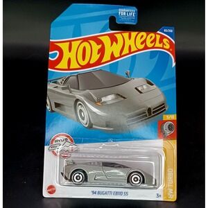 Hot Wheels Car '94 Bugatti EB110 SS Turbo Metalflake 65/250 Ryu's Rides 2022
